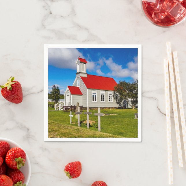 Icelandic Church Napkin (Insitu)