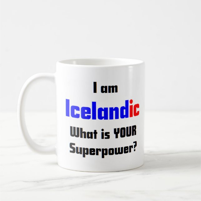 icelandic coffee mug (Left)