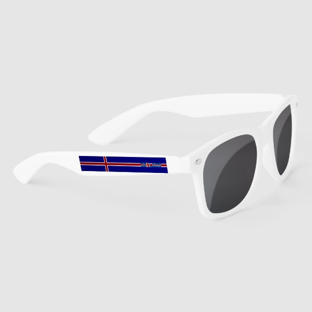 Icelandic flag sunglasses (Right)