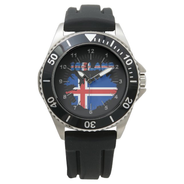 Icelandic flag watch (Front)