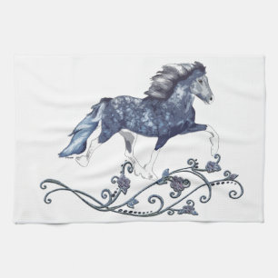 Icelandic Horse Blámóða Kitchen Towel