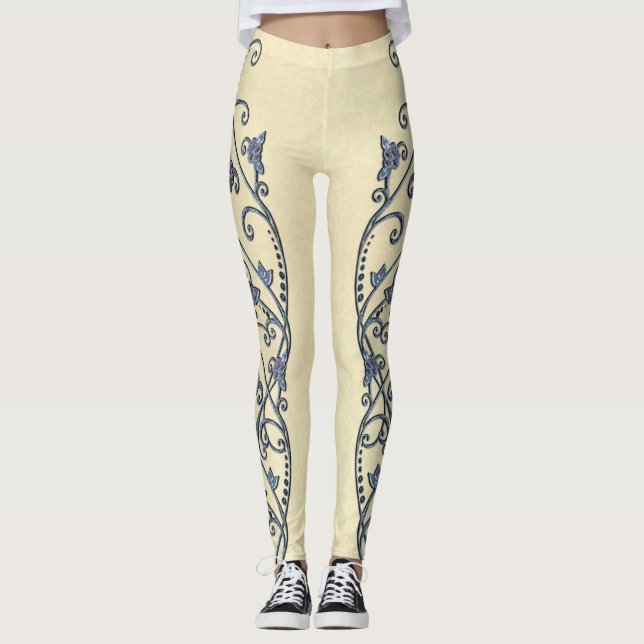Icelandic Horse Blámóða Leggings (Front)