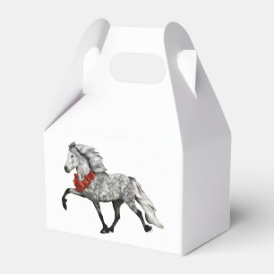 Icelandic Horse Christmas Favor Box