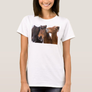 Icelandic Horse friends, Iceland T-Shirt