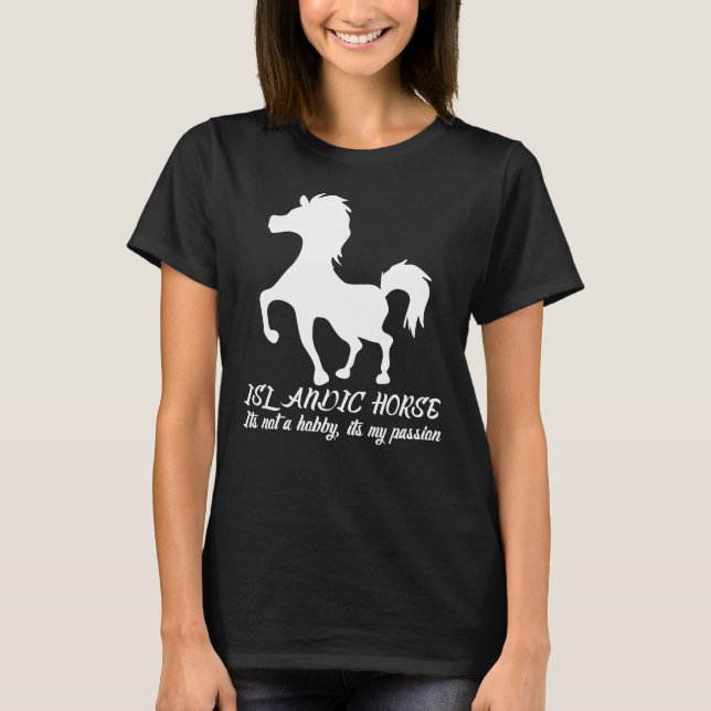 Icelandic Horse My Passion Icelander T-Shirt (Front)