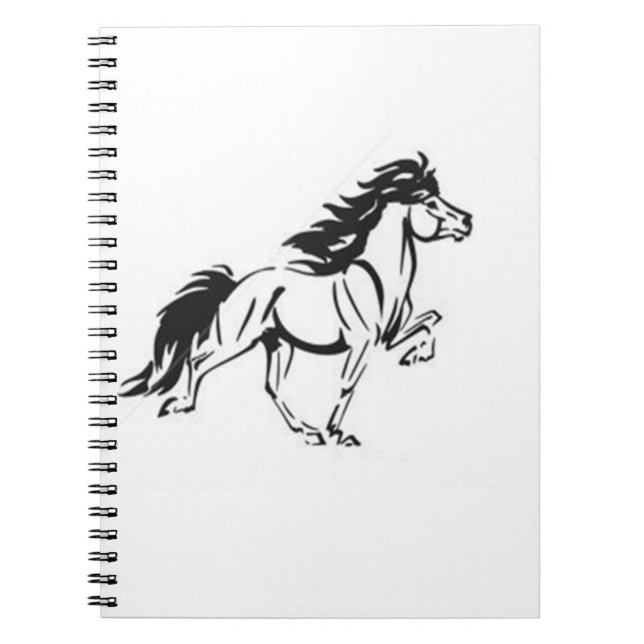 Icelandic Horse Notebook (Front)