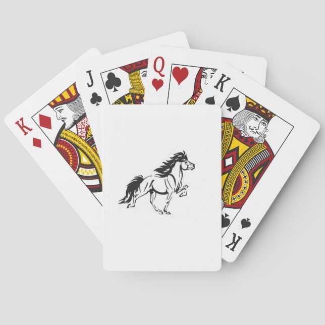 Icelandic Horse Playing Cards (Back)