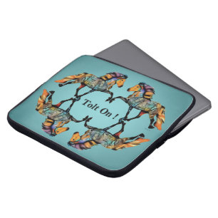 Icelandic Horse Pop Art ~ Tolt On !  Laptop Sleeve