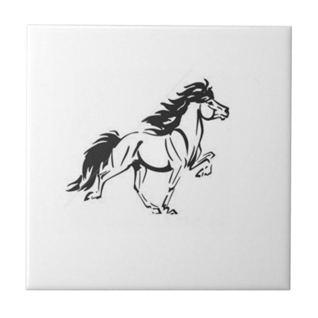 Icelandic Horse Tile (Front)
