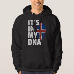 Icelandic Iceland Flag It's In My Dna Christmas  C Hoodie
