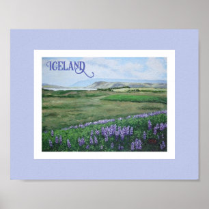 Icelandic landscape by Pola.B.Alex fine art Poster
