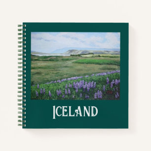 Icelandic landscape by Pola.B.Alex Notebook