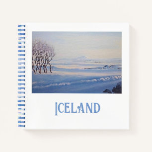 Icelandic landscape by Pola.B.Alex Notebook