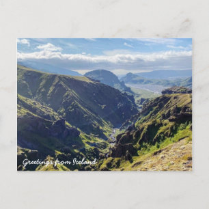 Icelandic nature postcard