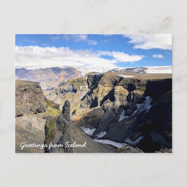 Icelandic nature postcard (Front)