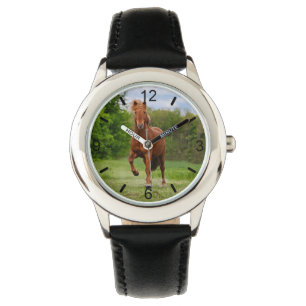 Icelandic Pony Tölt Funny Horse Lovers  dial-plate Watch