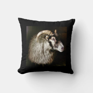 Icelandic SHEEP FAITH  Throw Pillow