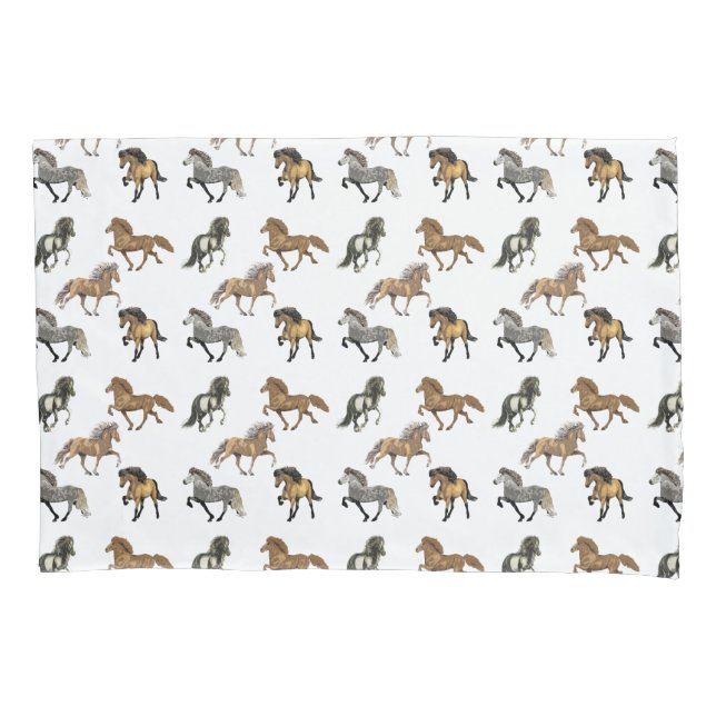 Icelandic's in Gait Pillowcase (Front)
