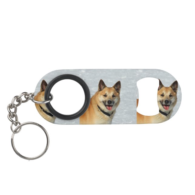 IcelandicSheepdog20150904 Mini Bottle Opener (Back Horizontal)