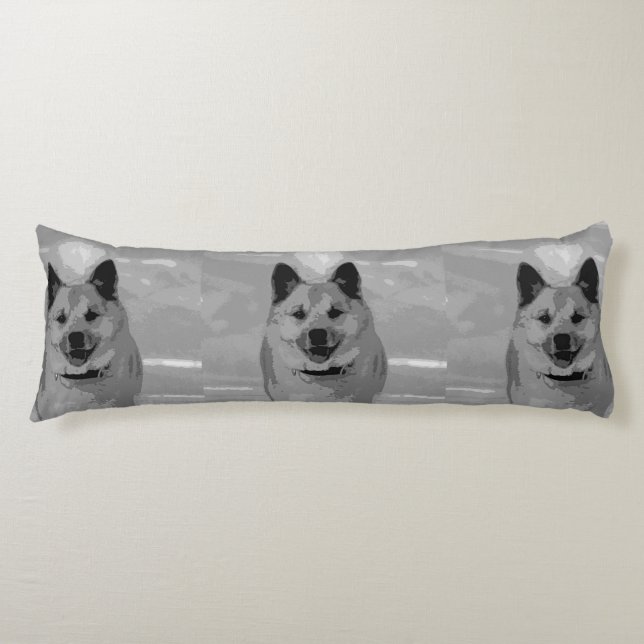 IcelandicSheepdog20151204 Body Pillow (Front)