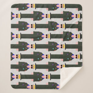 Iceman – Patterned Sherpa Blanket