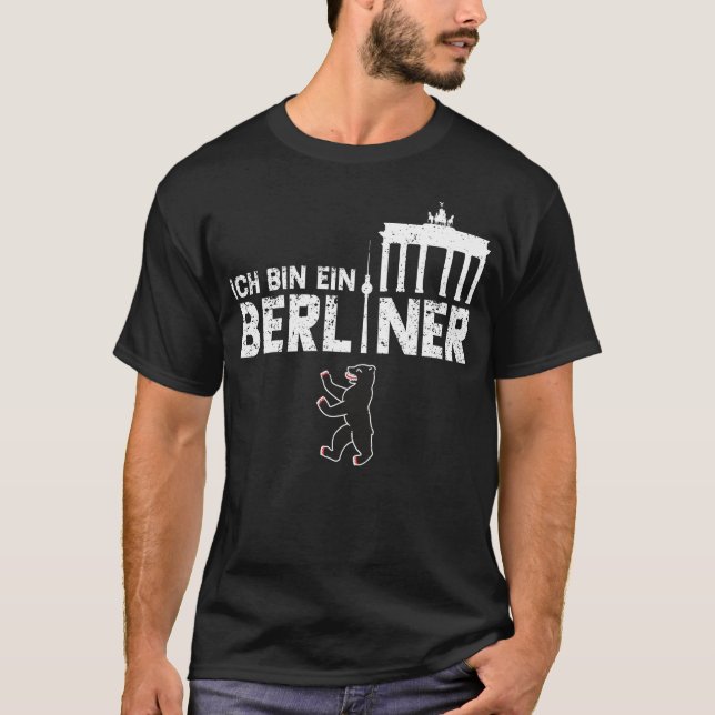 Ich Bin Ein Berliner T-Shirt (Front)