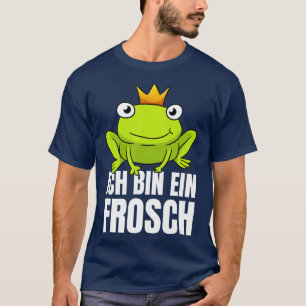 Ich Bin Ein Frosch Frog Lover T-Shirt
