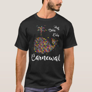 Ich Bin Ein Karnewal Confetti Carnival Costume  T-Shirt