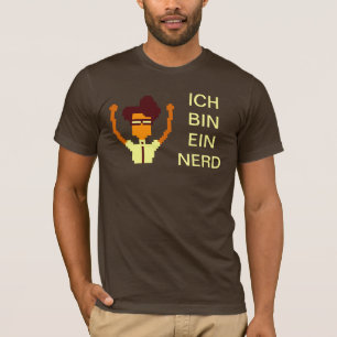 Ich Bin Ein Nerd (Moss) - T-Shirt