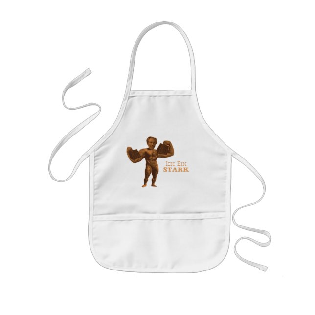 Ich bin Stark Kids Apron (Front)