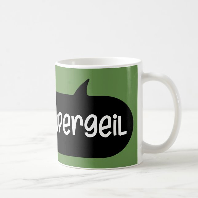 Ich Bin Supergeil German Slang Dialect Mug (Right)