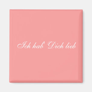 Ich hab' Dich lieb magnet