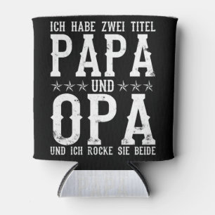 Ich Habe Zwei Titel: Papa Und Opa Vatertag Can Cooler