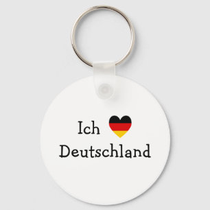 Ich liebe Deutschland Keychain