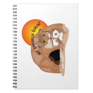 Ich liebe meinen kleinen Hamster Notizheft Notebook