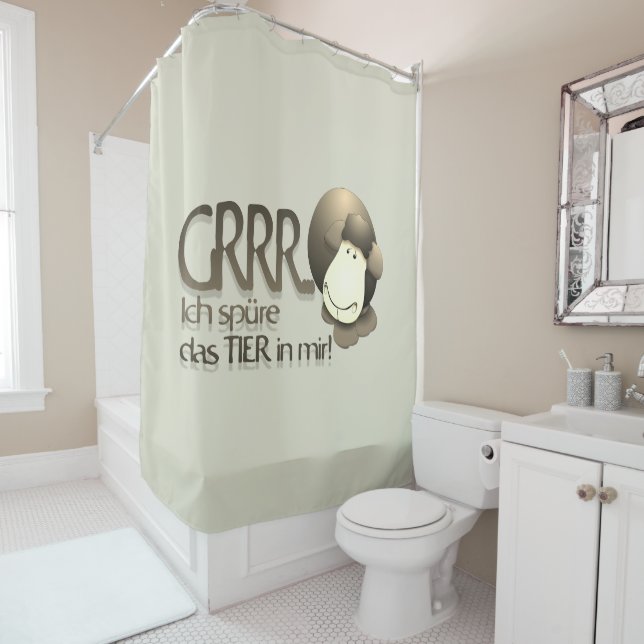 "Ich spüre das Tier in mir!" in Sepia (In Situ)