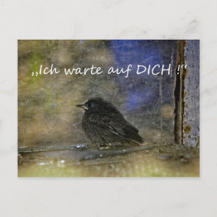 Ich warte auf Dich  - Postcard