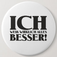 Ich weiß wirklich alles Besser! Button