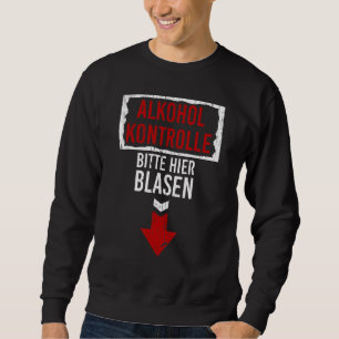 Ich Will Radler Ist Kein Alkoholkontaktkontakt Bit Sweatshirt