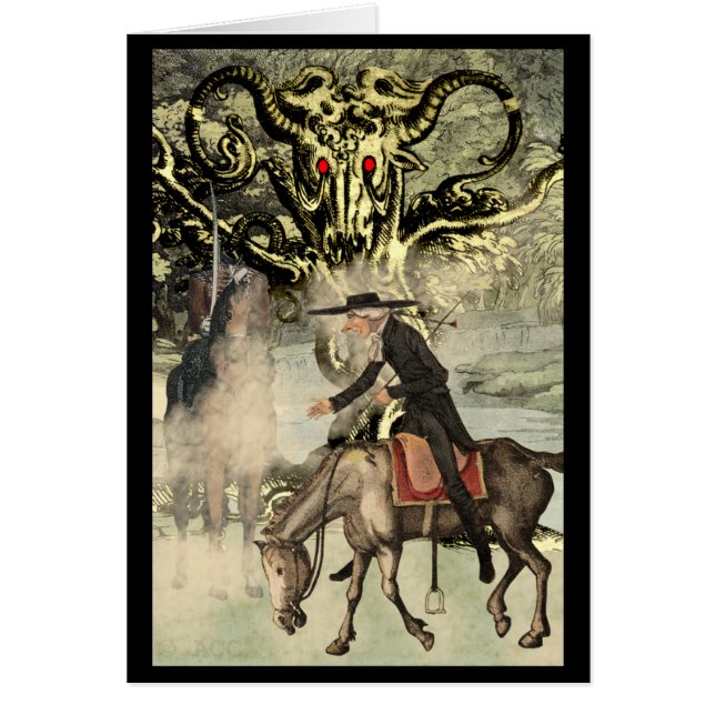 Ichabod Crane, Major Andre Tree, Sleepy Hollow (Front)