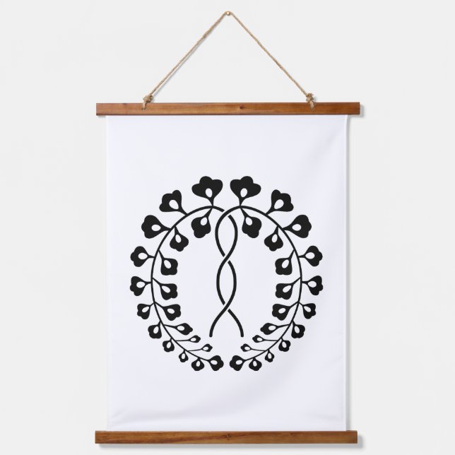 Ichijo wisteria hanging tapestry (Front)