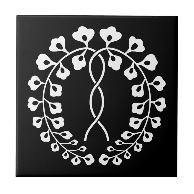 Ichijo wisteria tile (Front)