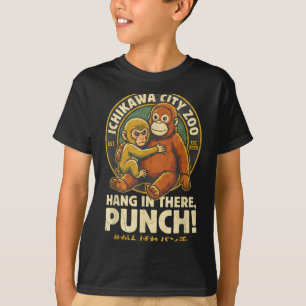 Ichikawa city zoo hang in there punch T-Shirt
