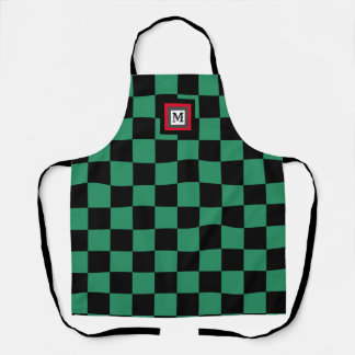 Ichimatsu Chequered Japanese pattern Apron