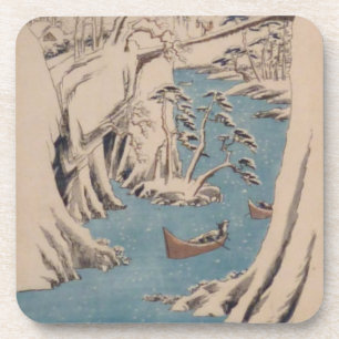 Ichiryusai Hiroshige Coaster