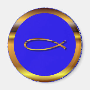 Ichthys Blue-Gold Magnet