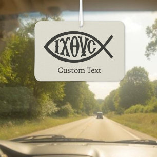 Ichthys Christian Symbol Air Freshener