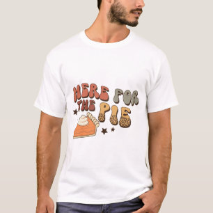 Ici pour le Pie Funny Retro Thanksgiving T-Shirt