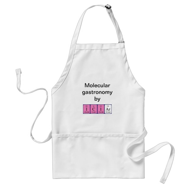 Iciar periodic table name apron (Front)