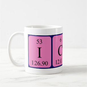 Iciar periodic table name mug